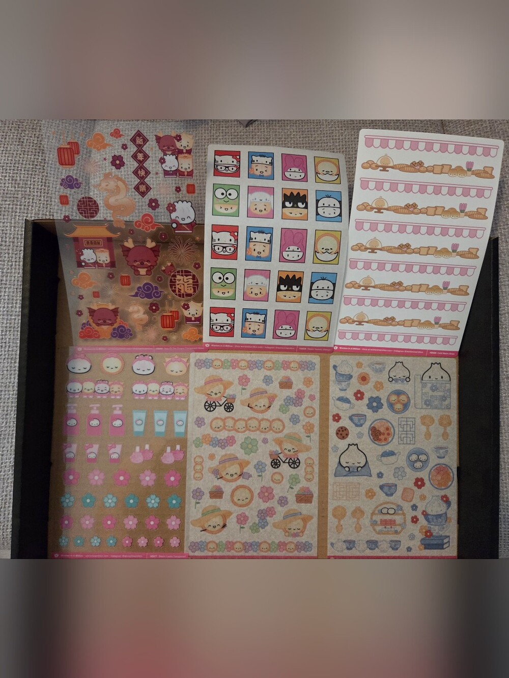 Wonton In A Million Stickers - 6 Sheets